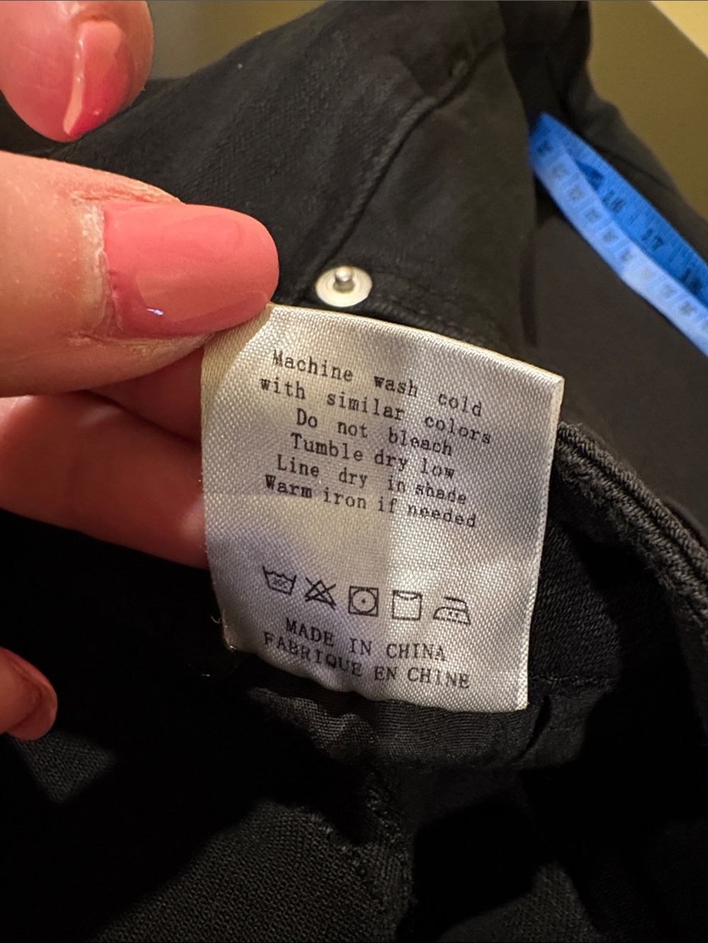 Guaile Denim Collection Black Wide-Leg Stretch Jeans Size 14 - Picture 5 of 9